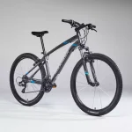 Bicicleta Montaña Rockrider ST 100 27,5 Gris Aluminio