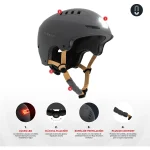 Casco OLSSON URBAN LIGHT Negro Antracita - Imagen 2