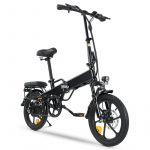 Bicicleta Eléctrica Plegable Isinwheel U3 500W 55 km - Imagen 4
