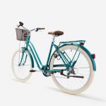 Bicicleta Ciudad Elops 520 2024 700 mm Microshift 6V Verde